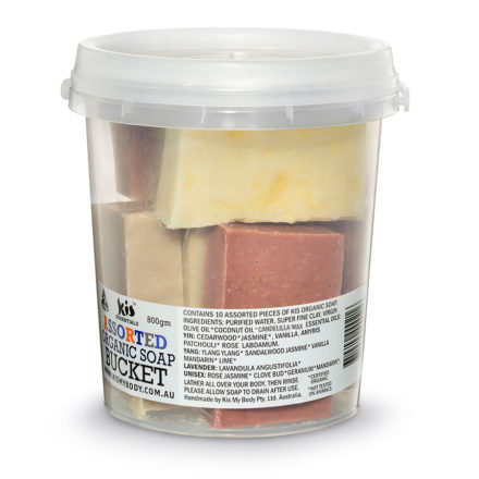 Assorted Organic Soap Bucket