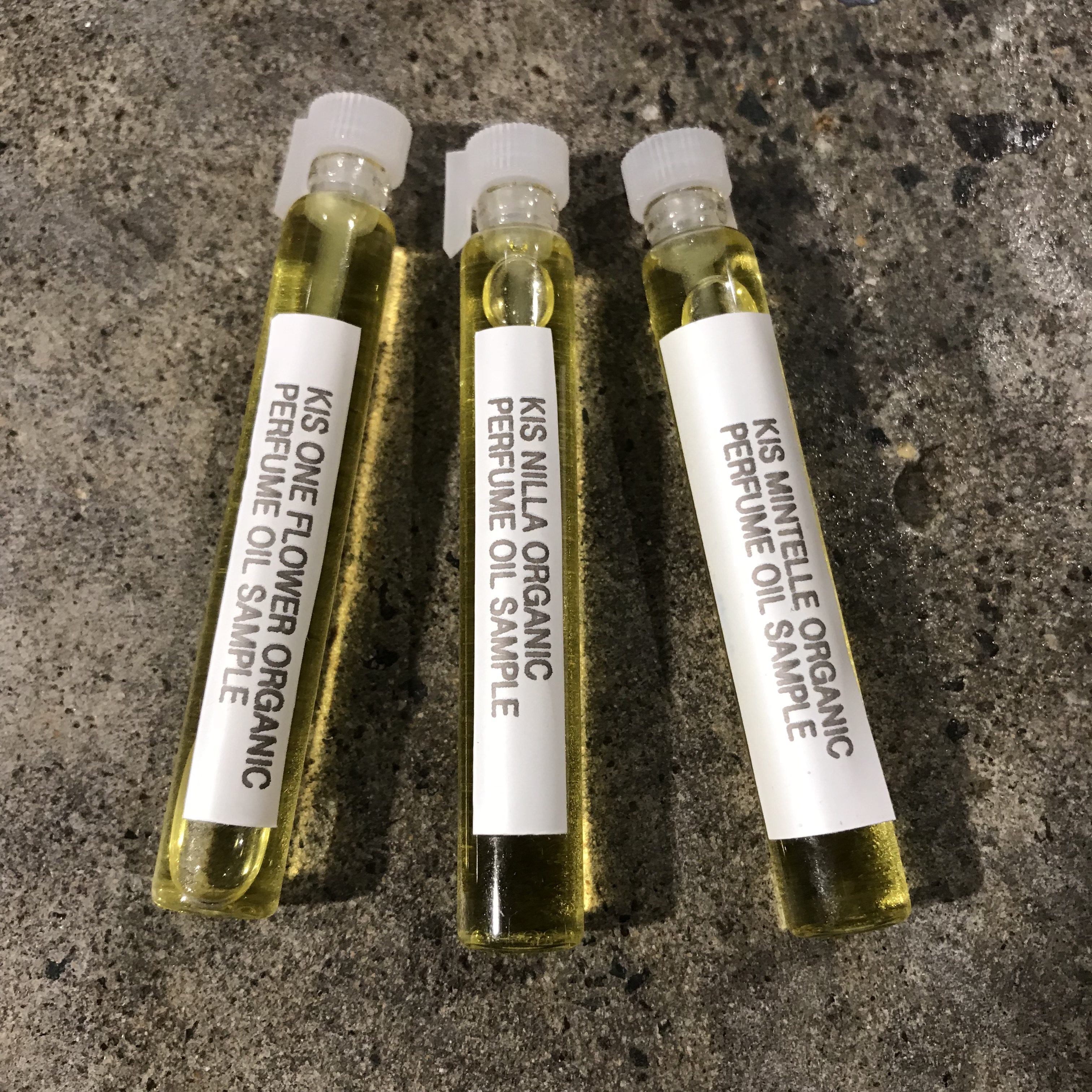 Trio of Organic Perfume Oils - Kis My Body - Gorgeous Essential Oil Products