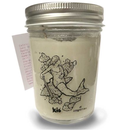 Salt Scrub - Bell Mason Jar - Lavender