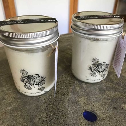 Salt Scrub - Bell Mason Jar - Lavender - Image 2